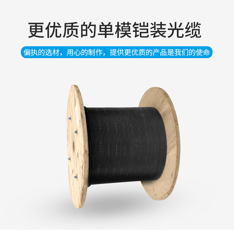訊浦 GYTA電信級單模4芯-144芯光纜 層絞式鎧裝光纜 1000米_http://oann34.cn_所有產(chǎn)品_第2張