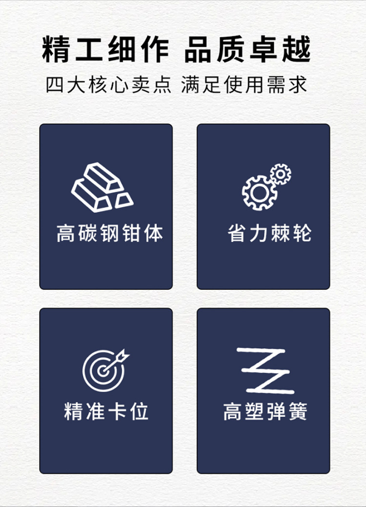 訊浦 兩兆頭2M頭壓線鉗子 同軸電纜接頭壓線鉗 1把裝_http://oann34.cn_所有產(chǎn)品_第2張